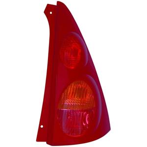 Lights, Right Rear Lamp (With Fog Lamp, Supplied With Bulbholder, Original Equipment) for Peugeot 107 2005 on, 