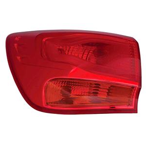 Lights, Left Rear Lamp (Outer, On Quarter Panel, Standard Bulb Type, Not LED, Estate Models) for Kia CEE`D Sportswagon 2012 on, 