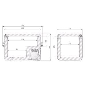 Dometic CFX3 Cooler/Freezer - 55L