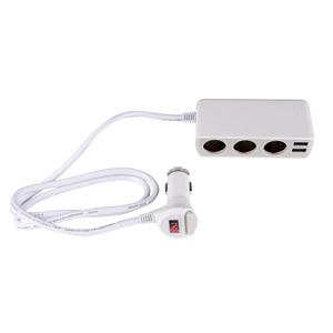 Chargers And Power Supply, Cigarette USB Distribution Socket 12V   3 x Socket, Walser