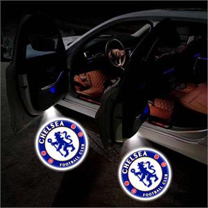 Special Lights, Chelsea FC Car Door LED Puddle Lights Set (x2)   Wireless, 