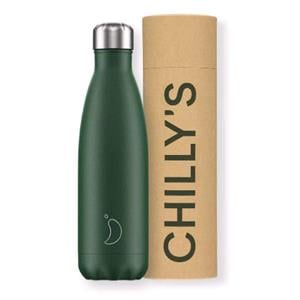 Water Bottles, Chilly's 500ml Bottle - Matte Green, Chilly's