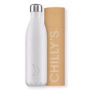 Water Bottles, Chilly's 750ml Bottle   Mono White, Chilly's