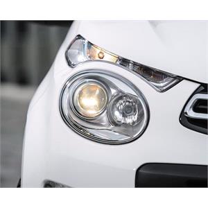 Lights, Right Headlamp (Halogen, Takes H7 / H7 Bulbs) for Citroen C1 II 2014 on, 