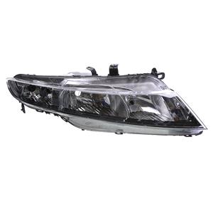 Lights, Right Headlamp (Halogen, Takes H1/H7 Bulbs, Original Equipment) for Honda CIVIC VIII Hatchback  2006 2012, 