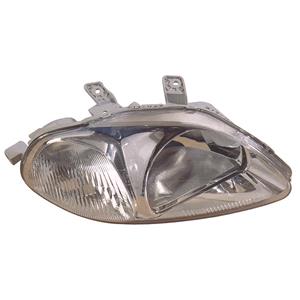 Lights, Right Headlamp ( With or Without Load Level Adjustment, Takes Valeo Type Motor Only, 3 Dr. & 4 Dr.) for Honda CIVIC VI 1995 1998, 