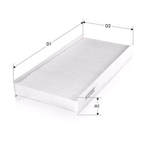 Pollen Filters, Tecneco Filtration Pollen Filter CK8831 (CK8831), Tecneco Filtration