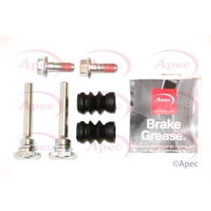 Brake Caliper Guide Sleeve Kits, APEC braking Brake Caliper Slider Kit, APEC