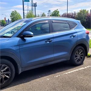 Climair Tinted Front and Rear Wind Deflectors for HYUNDAI TUCSON (NX4E, NX4A), 2020 Onwards, SUV, 5 Door