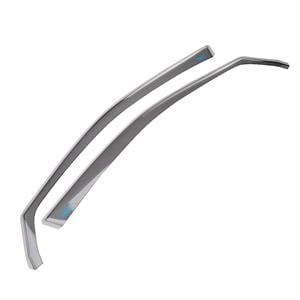 Wind Deflectors, Climair Wind Deflectors with Smoked Tint Front Set for VW NEW BEETLE, 1998 2010, Hatchback, 2 Door, Climair