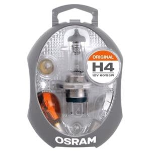 Bulbs   by Bulb Type, Osram Original H4 Spare Bulb Kit, Osram