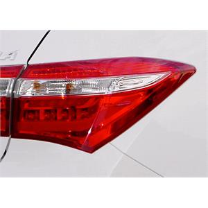 Lights, Right Rear Lamp (Outer, On Quarter Panel) for Toyota COROLLA Saloon 2013 2016, 