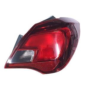 Lights, Right Rear Lamp (Outer, On Quarter Panel, 3 Door Models, Supplied Without Bulbholder) for Opel CORSA E 2015 on, 