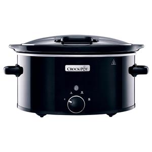 Small Appliances, Crock Pot 5.7L Slow Cooker with Hinged Lid   Black, Crock Pot