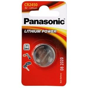 Domestic Batteries, Coin Cell Battery CR2450   Lithium 3V, PANASONIC