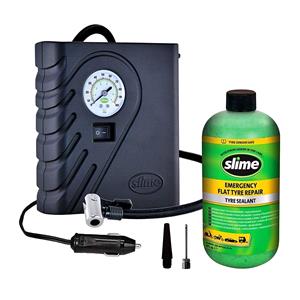 Emergency and Breakdown, Slime Emergency Tyre Compressor and Sealant Kit, SLIME