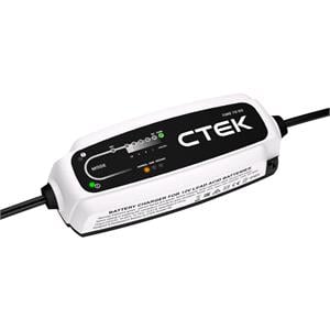 Battery Charger, CTEK CT5 Time To Go 12V Battery Charger with Countdown Timer, Ctek
