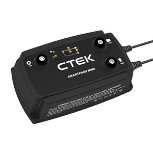 Battery Charger, CTEK Smartpass 120S 12V Battery Charger, Ctek