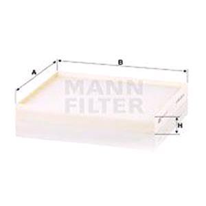 Pollen Filters, MANN Pollen Filter   CU24017, MANN