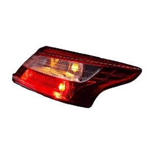Lights, Left Rear Lamp (Outer, On Quarter Panel, Saloon Only, Standard Bulb Type, Original Equipment) for Ford FOCUS III Saloon 2011 on, 