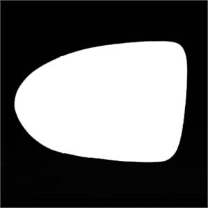 Wing Mirrors, Left Stick On Wing Mirror Glass for Kia Rio III, 2011 2017, 