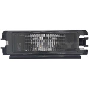 Lights, Rear Number Plate Lamp for Dacia SANDERO 2010 01, 