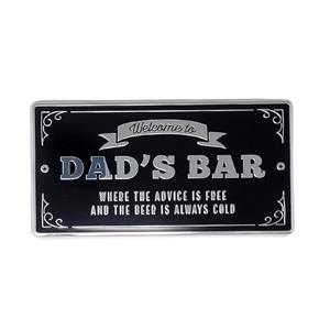 Gifts, Dad's Bar   Peel & Stick Bar Sign, Professor Puzzle