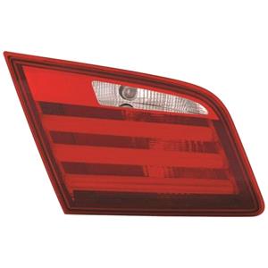 Lights, Left Rear Lamp (Saloon Model, Inner, On Boot Lid, Supplied Without Bulbholder or Bulbs, Original Equipment) for BMW 5 Series 2010 2013, 