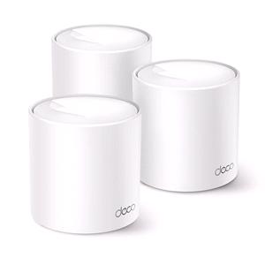 Connected Home, TP Link Deco AX1500 Whole Home Mesh Wi Fi 6 System   3 Pack, TP LINK