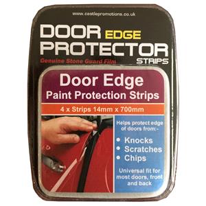 Signs and Stickers, Castle Promotions Door Edge Protector Strips   Pack of 4, CASTLE PROMOTIONS