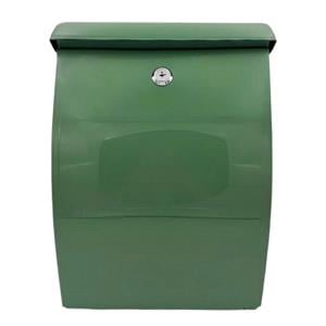 Post Boxes, PostPlus ABS All Weather Wall Mounted Post Box   Green, 