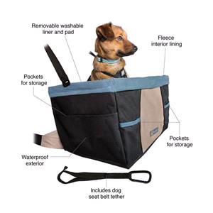Kurgo Rover Dog Car Booster Seat