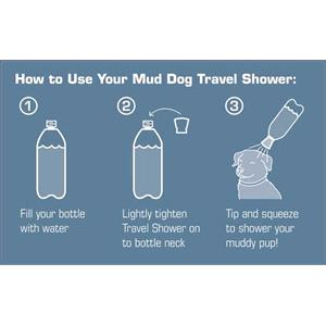 Kurgo Muddy Dog Travel Shower