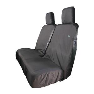 Van Seat Covers, Town & Country Double Passenger Van Seat Cover For Mercedes Sprinter 2018 Onwards   Black, Town & Country