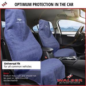 SportShield Car Seat Cover - Sweat Resistant & Machine Washable - Dark Blue