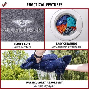 SportShield Car Seat Cover - Sweat Resistant & Machine Washable - Dark Blue