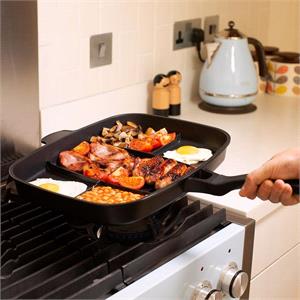 Gifts, Lazy Man Frying Pan   5 Compartments, The Source