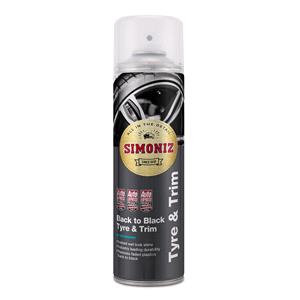 Dash, Rubber and Plastics, Simoniz Back To Black Tyre and Trim   500ml, Simoniz