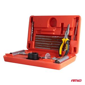 Tyre Inflators, 38 Piece Tubeless Tyre Repair Kit   For Permanent Repairs, AMIO