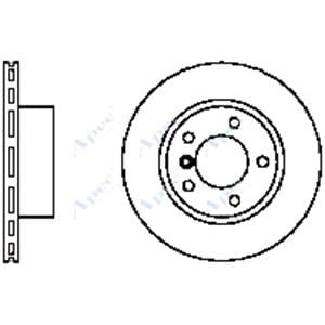 Brake Discs, APEC braking Front Axle Brake Discs (Pair)   Diameter: 292mm, APEC