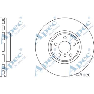 Brake Discs, APEC braking Front Axle Brake Discs (Pair)   Diameter: 365mm, APEC
