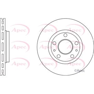 Brake Discs, APEC braking Brake Discs (pair) DSK4102, APEC