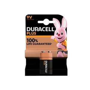 Domestic Batteries, Duracell Plus Power Alkaline 9V Battery   Single, Duracell