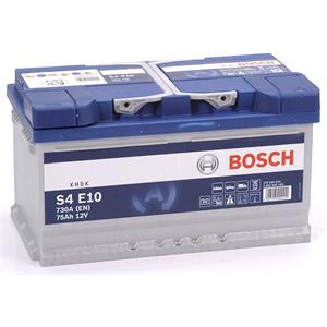 Batteries, Bosch S4 E10 12V 75Ah 730A Car Battery EFB Start Stop Technology, Bosch