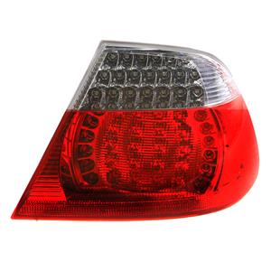 Lights, Right Rear Lamp (Outer, Red & Clear LED, Coupe Only) for BMW 3 Series Coupe 2003 2006, 