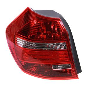 Lights, Left Rear Lamp,3 / 5 Door Models (Standard With Clear Indicator, With Bulbholder And Bulbs, Original Equipment) for BMW 1 Series 5 Door 2007 on, 