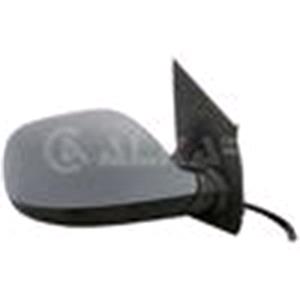 Wing Mirrors, Right Wing Mirror (Electric, Heated, with Electric Folding, Grained, Primed) for VW MULTIVAN Mk VI, 2015 Onwards, 