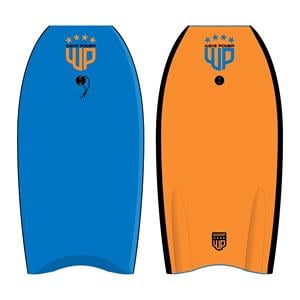 Surfboards and Bodyboards, Wave Power Woop EPS Bodyboard - Blue and Tangerine - 39", Wave Power