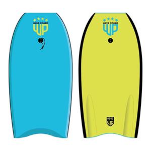 Surfboards and Bodyboards, Wave Power Woop EPS Bodyboard   Lite Blue and Lime   33", Wave Power