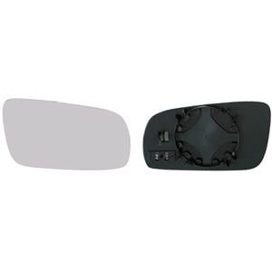 Wing Mirrors, Right Mirror Glass (heated) & Holder for Skoda Fabia 1999 2008, 